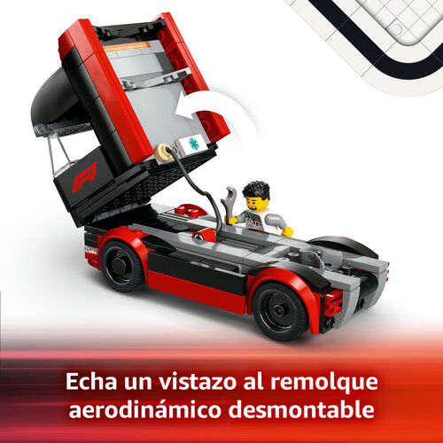 LEGO CITY - CAMIÓN DE F1 CON COCHES DE F1 RB20 Y AMR24