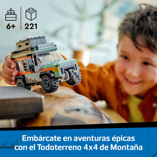 LEGO CITY - TODOTERRENO 4X4 DE MONTAÑA