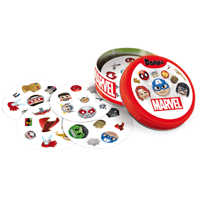 JUEGO DE CARTAS - DOBBLE MARVEL EMOJI