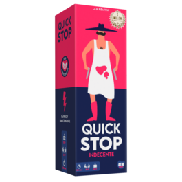 JUEGO DE CARTAS PARA FIESTAS - QUICK STOP INDECENTE