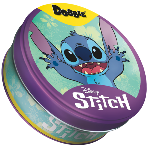 DOBBLE DISNEY STITCH - JUEGO DE CARTAS CON PERSONAJES DISNEY