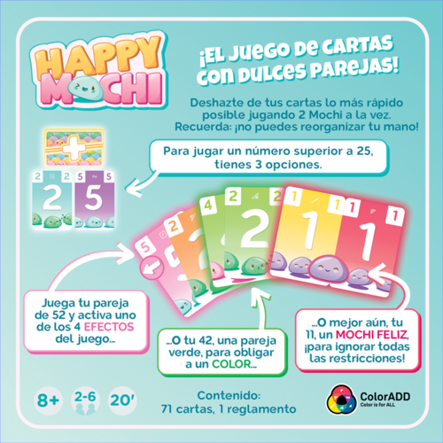 JUEGO DE CARTAS - HAPPY MOCHI