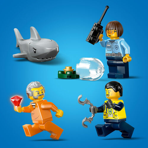 LEGO CITY - PERSECUCIÓN EN BARCO DE POLICÍA