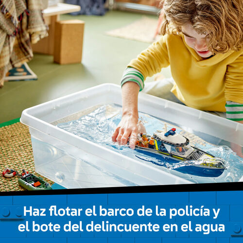 LEGO CITY - PERSECUCIÓN EN BARCO DE POLICÍA