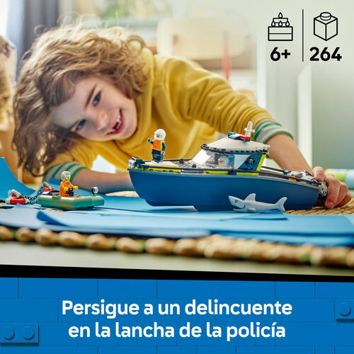 LEGO CITY - PERSECUCIÓN EN BARCO DE POLICÍA