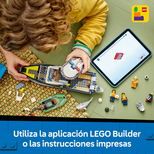 LEGO CITY - PERSECUCIÓN EN BARCO DE POLICÍA