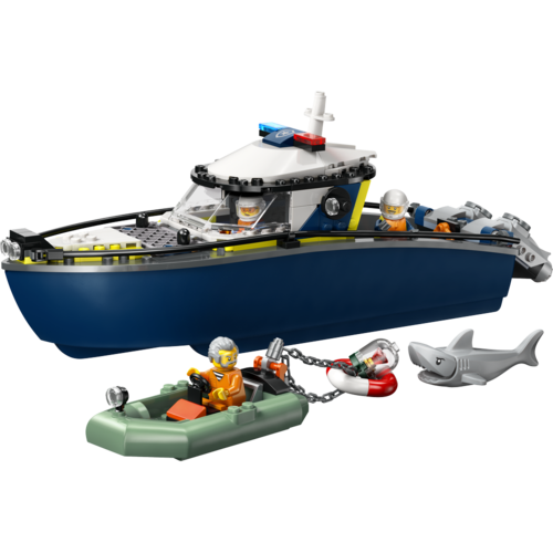 LEGO CITY - PERSECUCIÓN EN BARCO DE POLICÍA