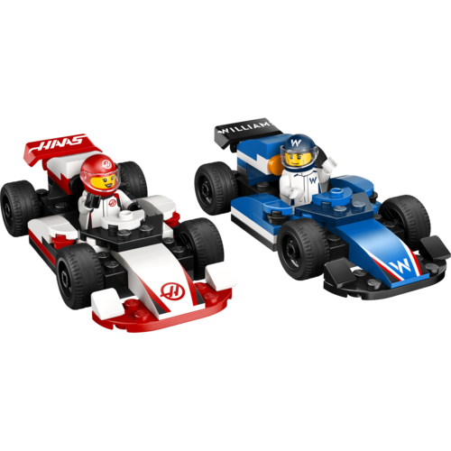 LEGO CITY - COCHES DE F1 WILLIAMS RACING Y HAAS F1