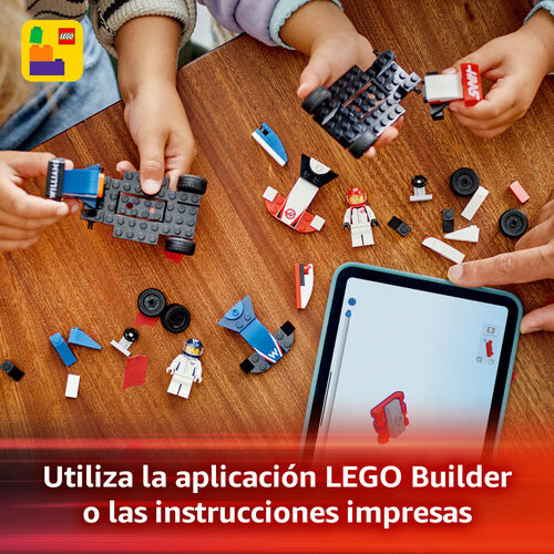 LEGO CITY - COCHES DE F1 WILLIAMS RACING Y HAAS F1