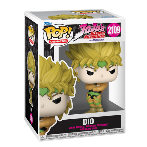 FUNKO POP! ANIMATION: JOJO'S BIZARRE ADVENTURE- DIO