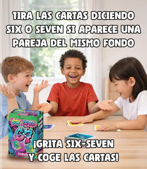 JUEGO DE CARTAS SIX SEVEN (67)