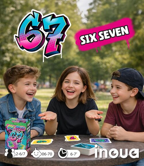 JUEGO DE CARTAS SIX SEVEN (67)