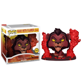 FUNKO POP! DELUXE: EL REY LEÓN - SCAR EN LLAMAS (CHASE)