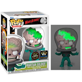 FUNKO POP! MARS ATTACKS - SOLDADO MARCIANO (EXCLUSIVO) CHASE GITD