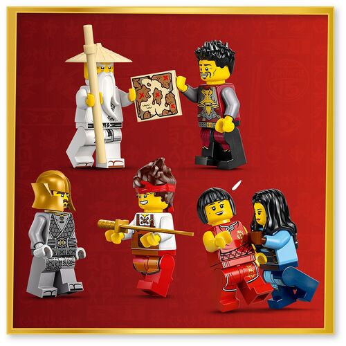 LEGO NINJAGO: HERRERÍA CUATRO ARMAS (15 ANIVERSARIO)