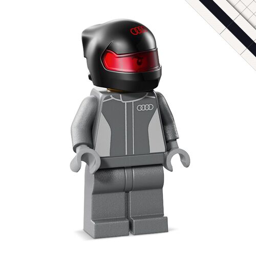 LEGO SPEED CHAMPIONS - COCHE DE CARRERAS AUDI REVOLUT F1 TEAM R26