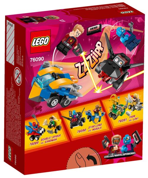 LE76090 Mighty Micros: Star-Lord vs. Nebula LEGO® Marvel Super Heroes®