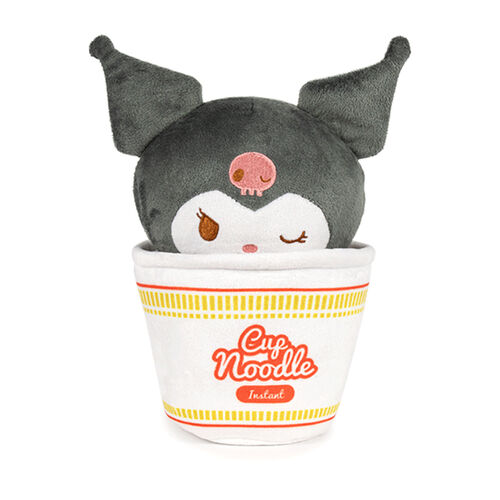 PELUCHE HELLO KITTY - KUROMI CUP NOODLES 16 CM