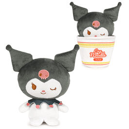 PELUCHE HELLO KITTY - KUROMI CUP NOODLES 16 CM