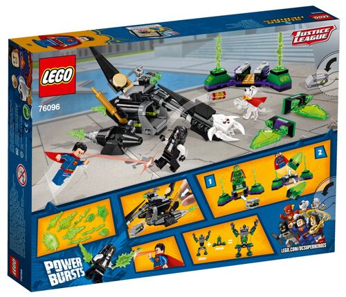LE76096 Superman y Krypto: equipo de superhéroes LEGO® DCSuper Heroes®