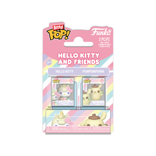 FUNKO BITTY POP 2PK SANRIO: HELLO KITTY & POMPOMPURIN