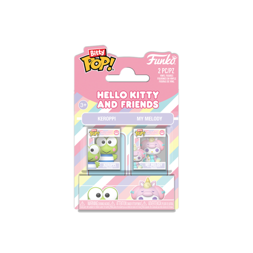 FUNKO BITTY POP 2PK SANRIO: KEROPPI & MY MELODY