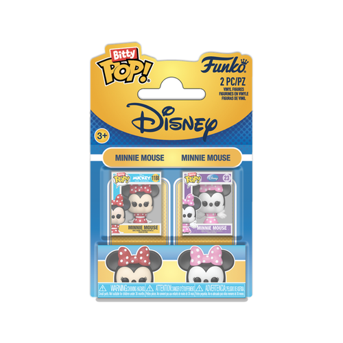 FUNKO BITTY POP 2PK DISNEY: MINNIE & CLASSIC MINNIE