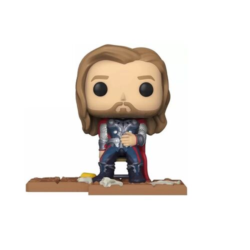 FUNKO POP! DELUXE MARVEL: LOS VENGADORES - THOR COMIENDO SHAWARMA DELUXE EXCLUSIVO