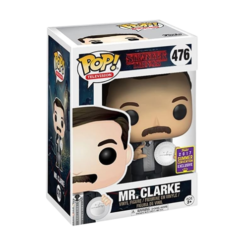 FUNKO POP! STRANGER THINGS - MR. CLARKE 2017 SUMMER CONVENTION EXCLUSIVO