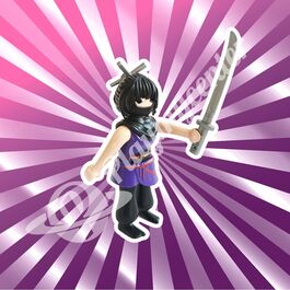 PLAYMOBIL SOBRES SORPRESA SERIE 21 NIÑAS - LUCHADORA NINJA