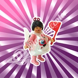 PLAYMOBIL SOBRES SORPRESA SERIE 21 NIÑAS - CHICA CON DISFRAZ DE PEZ