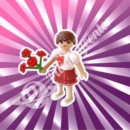 PLAYMOBIL SOBRES SORPRESA SERIE 21 NIÑAS - CHICA ENAMORADA