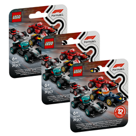 LEGO MINIFIGURAS: FORMULA 1 - COCHES DE F1 COLECCIONABLES (PACK DE 3)
