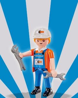 PLAYMOBIL - MECÁNICO - SOBRE SORPRESA SERIE 5 NIÑOS