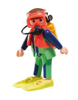PLAYMOBIL - BUCEADOR - SOBRE SORPRESA SERIE 7 NIÑOS