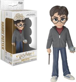 Harry Potter Funko Rock Candy - Figura Harry Potter con la bola de adivinación