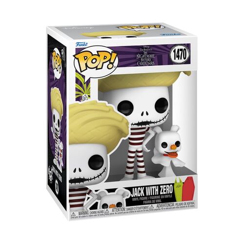 FUNKO POP! PESADILLA ANTES DE NAVIDAD – JACK Y ZERO (PLAYA)