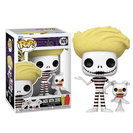 FUNKO POP! PESADILLA ANTES DE NAVIDAD – JACK Y ZERO (PLAYA)