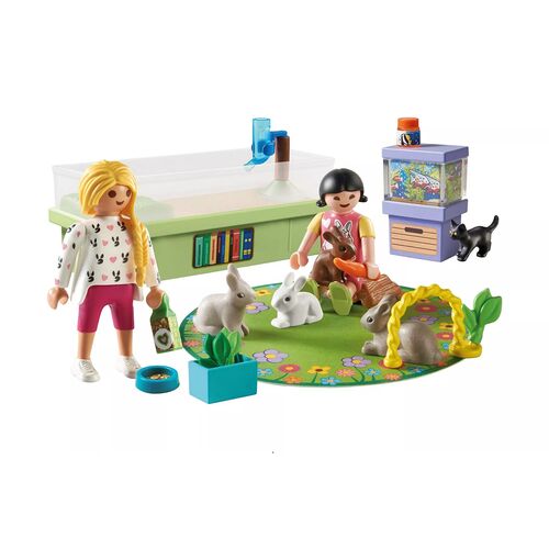 PLAYMOBIL - STARTER PACK FAMILIA DE CONEJOS