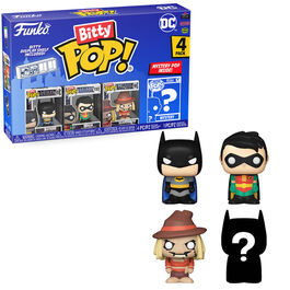 FUNKO BITTY POP! BATMAN - BATMAN, ROBIN, EL ESPANTAPÁJAROS Y ¿?