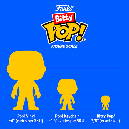 FUNKO BITTY POP! BATMAN - HARLEY QUINN, POISON IVY, THE JOKER Y ¿?
