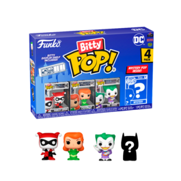 FUNKO BITTY POP! BATMAN - HARLEY QUINN, POISON IVY, THE JOKER Y ¿?