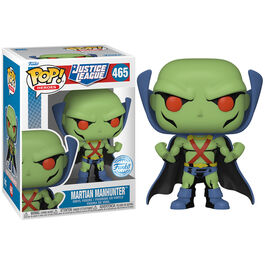 FUNKO POP! LA LIGA DE LA JUSTICIA - DETECTIVE MARCIANO EXCLUSIVO