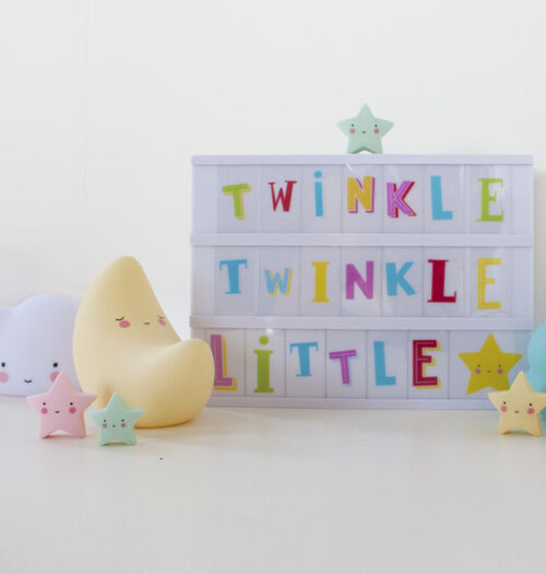 LETRAS PARA CAJA DE LUZ FUNKY COLOUR LTLE024