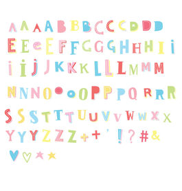 LETRAS PARA CAJA DE LUZ FUNKY COLOUR LTLE024
