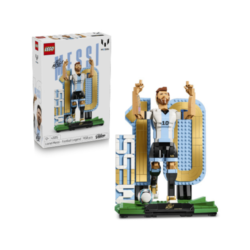 LEGO EDITIONS - LIONEL MESSI - LEYENDA DEL FÚTBOL