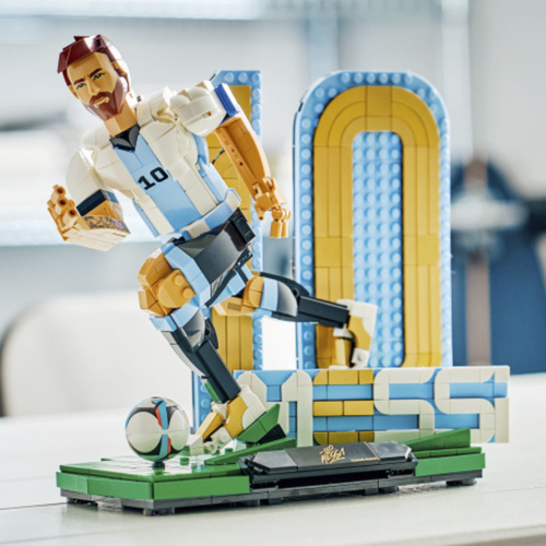 LEGO EDITIONS - LIONEL MESSI - LEYENDA DEL FÚTBOL