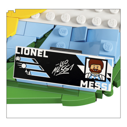 LEGO EDITIONS - LIONEL MESSI - FENÓMENOS DEL FÚTBOL