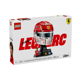 LEGO EDITIONS - SCUDERIA FERRARI HP: CASCO DE CHARLES LECLERC