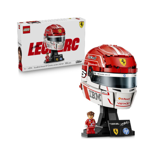 LEGO EDITIONS - SCUDERIA FERRARI HP: CASCO DE CHARLES LECLERC